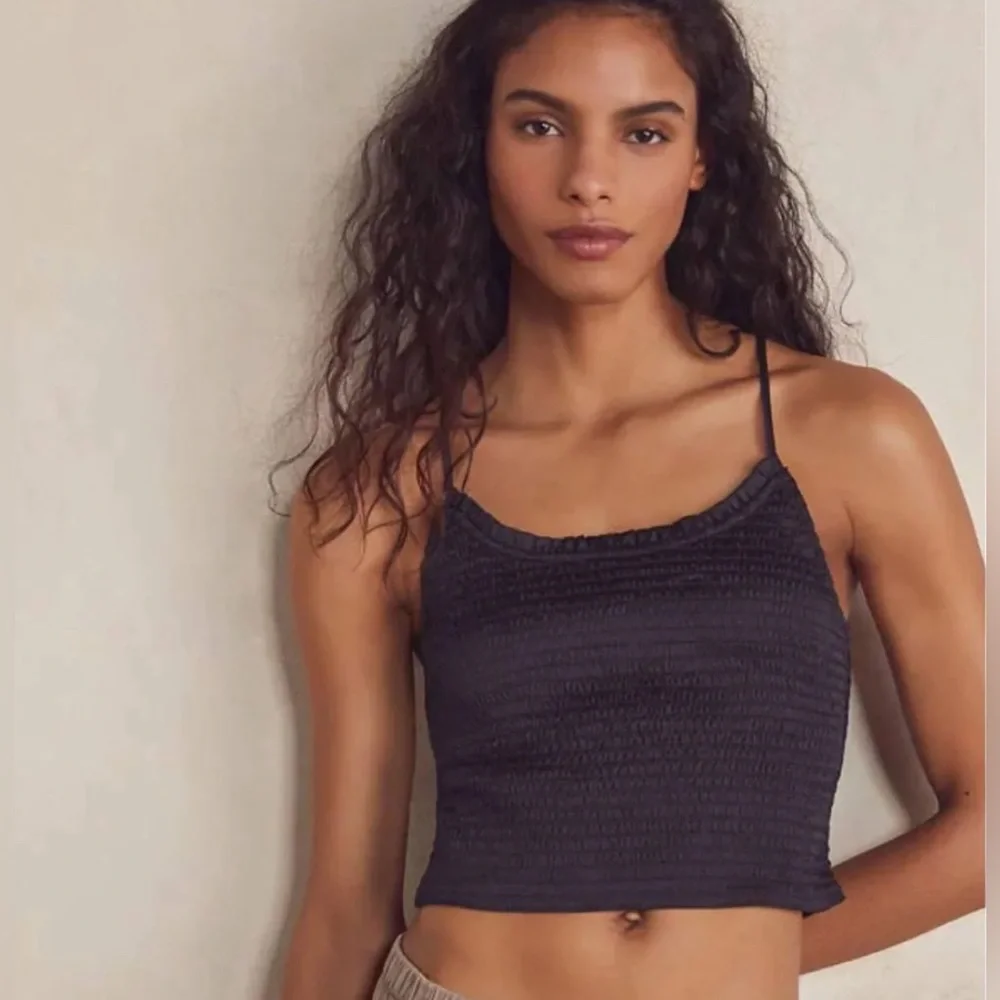 NWT Free People Intimately Right On Time Smocked Tank